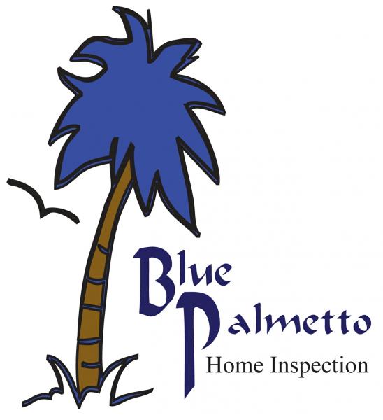 Blue Palmetto home inspection of Charleston logo